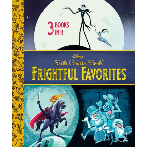 Disney Little Golden Book Frightful Favorites (Disney Classic)