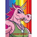 Sergeant Unicorn's Dotted Bullet Journal: Medium A5 - 5.83X8.27