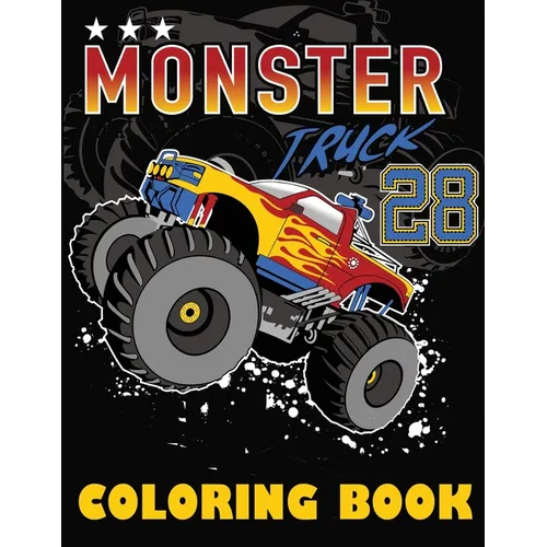 Monster Truck Coloring Book
