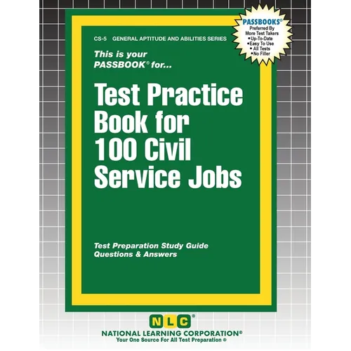 Test Practice Book for 100 Civil Service Jobs