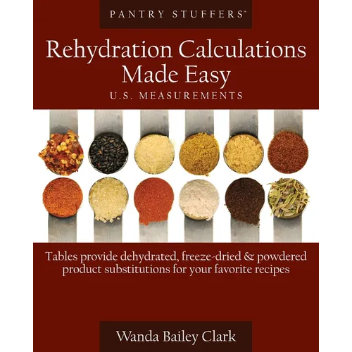 Pantry Stuffers Rehydration Calculations Made Easy: U.S. Measurements