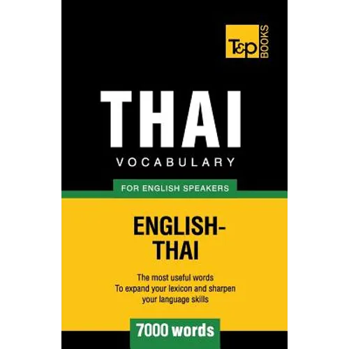 Thai vocabulary for English speakers - 7000 words