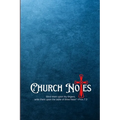 My Church Notes: Proverbs 7:3 - A One Year Inspirational 6x9 Journal Tool For Weekly Service To Write Down, Remember, And Meditate