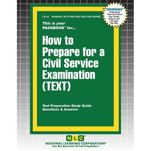 How to Prepare for a Civil Service Examination (TEXT)