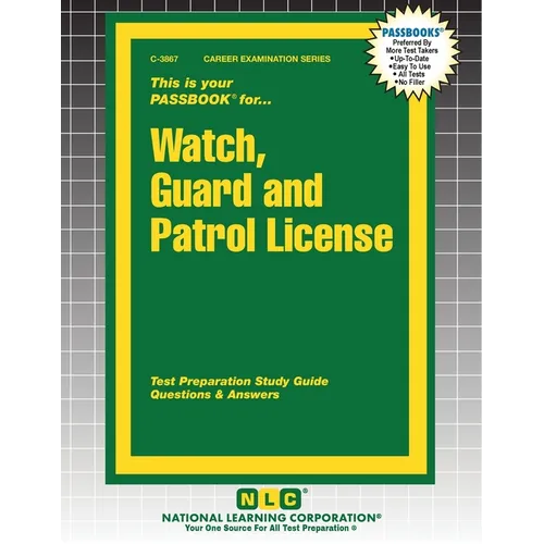 Watch, Guard and Patrol License