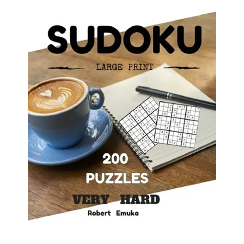 Sudoku Large Print 200 Puzzles Very Hard: Puzzles Books (Very Hard)