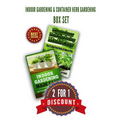 Indoor Gardening & Container Herb Gardening Box Set: 2 For 1 Discount