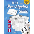 Pre-Algebra Skills: (Grades 6-8) Middle School Math Workbook (Prealgebra: Exponents, Roots, Ratios, Proportions, Negative Numbers, Coordinate Planes,