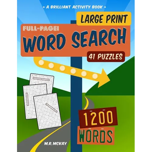 Large Print Word Search Puzzles