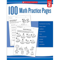 100 Math Practice Pages: Grade 2