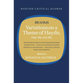 Variations on a Theme of Haydn: Norton Critical Score