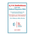 4,114 Definitions from the Defined King James Bible
