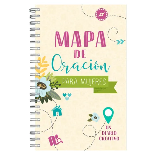 Mapa de Oración Para Mujeres: Un Diario Creativo