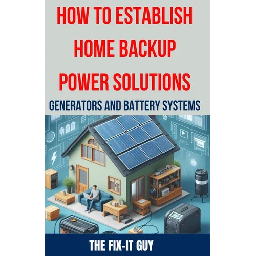 How to Establish Home Backup Power Solutions - Generators and Battery Systems: The Ultimate Guide to Choosing, Installing, and Maintaining Home Backup