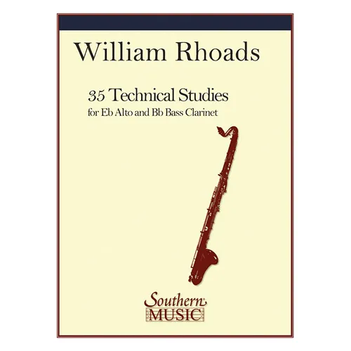 35 Technical Studies: Alto or Bass Clarinet