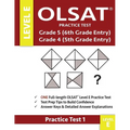 Olsat Practice Test Grade 5 (6th Grade Entry) & Grade 4 (5th Grade Entry)-Level E-Test 1: One Olsat E Practice Test (Practice Test One), Gifted and Ta