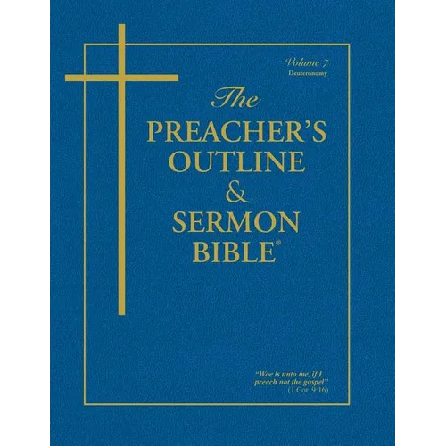Preacher's Outline & Sermon Bible-KJV-Deuteronomy