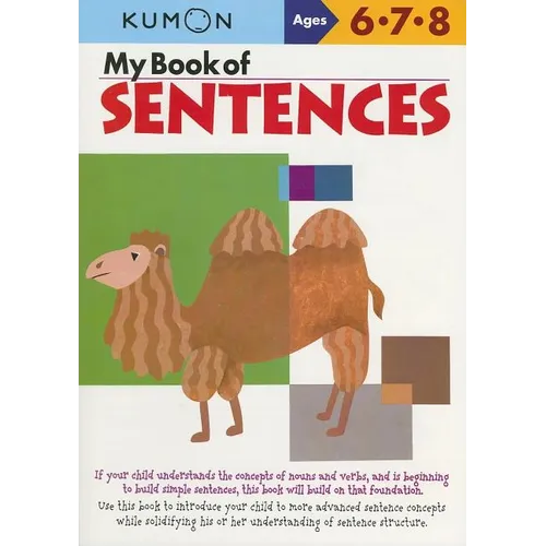 Kumon My Book of Sentences