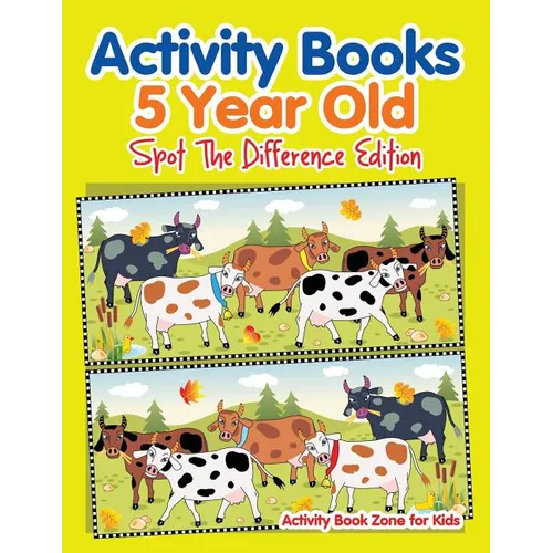 Activity Books 5 Year Old Spot The Difference Edition