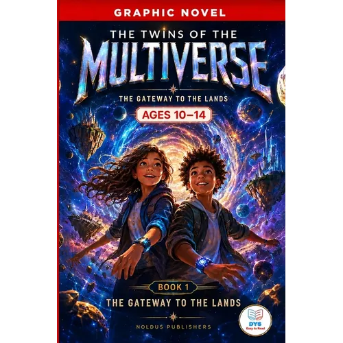 Twins of the Multiverse Book 1 - The Gateway to the Lands: Dyslexia-Friendly Edition - Ages 10-14