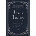 Jesus Today Deluxe Edition, Leathersoft, Navy, with Full Scriptures: Experience Hope Through His Presence (a 150-Day Devotional)