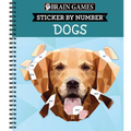Brain Games - Sticker by Number: Dogs (28 Images to Sticker)
