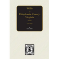 Pittsylvania County, Virginia 1767-1820, Wills of.