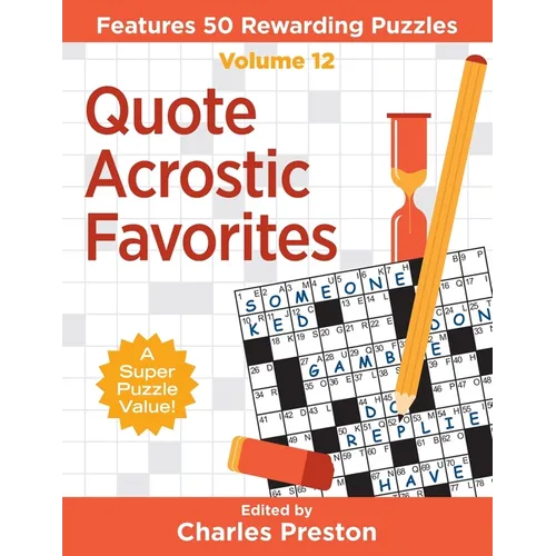 Quote Acrostic Favorites: Features 50 Rewarding Puzzles