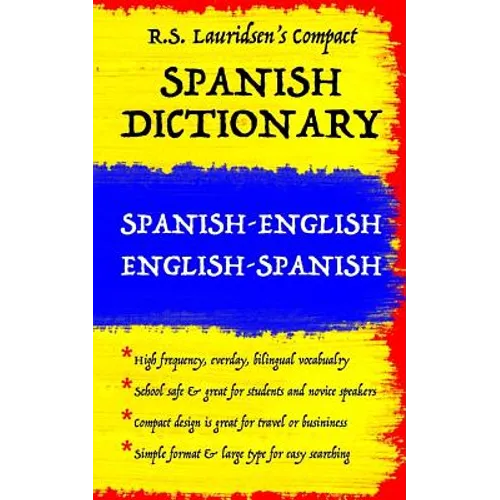 Spanish Dictionary: Lauridsen's Compact: Spanish-English English-Spanish