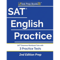 SAT English Practice: SAT Grammar Workbook Tutor with 3 Practice Tests [2nd Edition Prep]