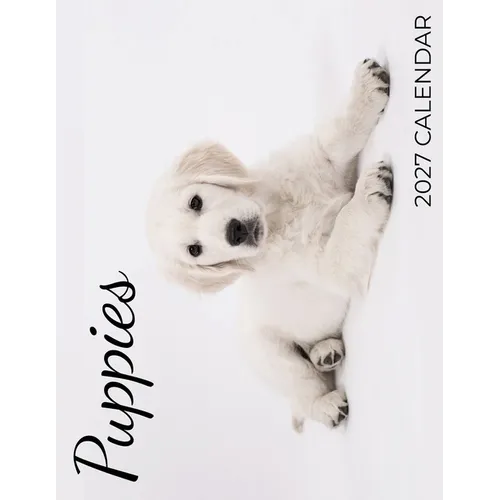 Puppies 2027 Calendar