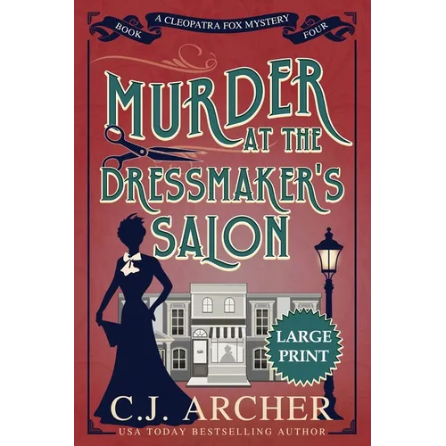Murder at the Dressmaker's Salon: Large Print