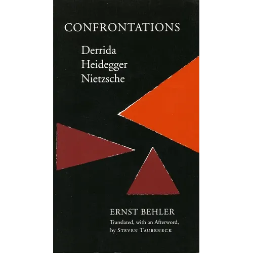 Confrontations: Derrida/Heidegger/Nietzsche
