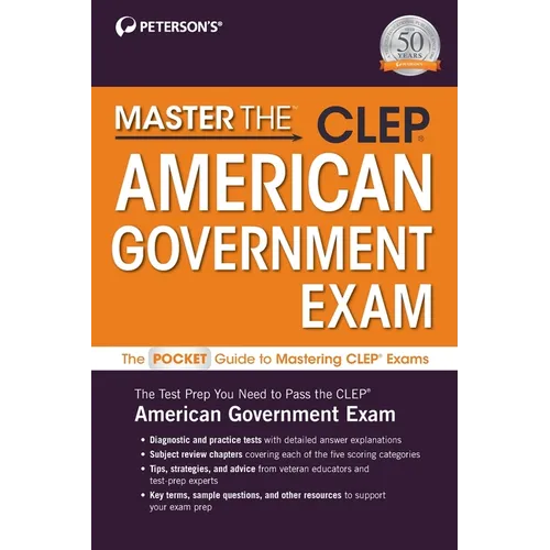 Master The(tm) Clep(c) American Government Exam