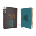 Nasb, Thinline Bible, Leathersoft, Teal, Red Letter Edition, 2020 Text, Comfort Print