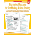 Informational Passages for Text Marking & Close Reading: Grade 4