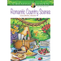 Creative Haven Romantic Country Scenes Coloring Book