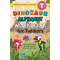 Dinosaur Alphabet Workbook for Toddlers: (Ages 3-4) ABC Letter Guides, Letter Tracing, Activities, and More! (Backpack Friendly 6"x9" Size)