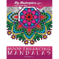 My Masterpiece Adult Coloring Books: Mood Enhancing Mandalas
