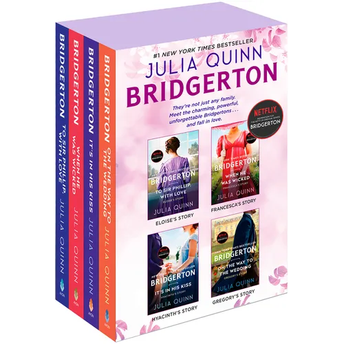 Bridgerton Boxed Set 5-8: To Sir Phillip, with Love / When He Was Wicked / It's in His Kiss / On the Way to the Wedding