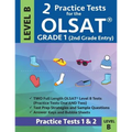 2 Practice Tests for the Olsat Grade 1 (2nd Grade Entry) Level B: Gifted and Talented Prep Grade 1 for Otis Lennon School Ability Test