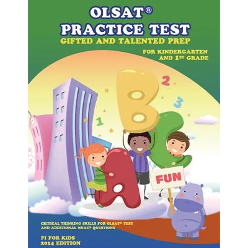 OLSAT Practice Test Gifted and Talented Prep for Kindergarten and 1st Grade: OLSAT Test Prep and Additional NNAT Questions