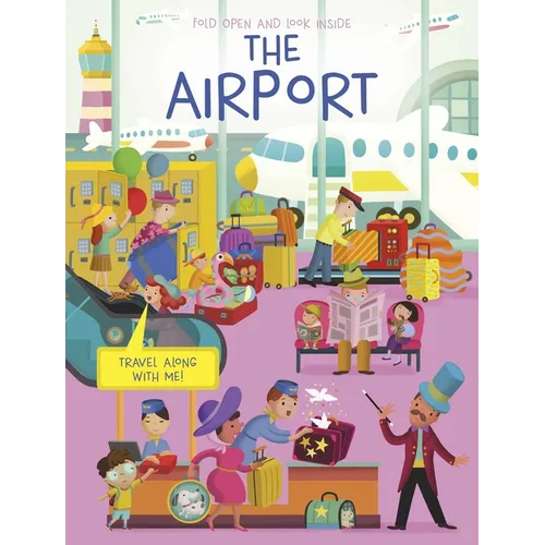 Fold Open and Look Inside the Airport