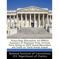 Prison Rape Elimination ACT (Prea): Summary of Responses from Juvenile Focus Group on Staff Sexual Misconduct and Youth on Youth Sexual Assault