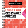 Brain Games - Large Print Crossword Puzzles (Arrow)