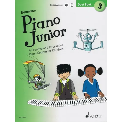 Piano Junior: Duet Book 3: Book/Online Audio
