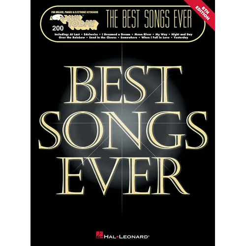 The Best Songs Ever - 8th Edition (E-Z Play Today Volume 200)