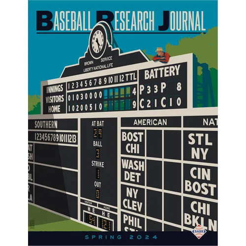 Baseball Research Journal (Brj), Volume 53 #1