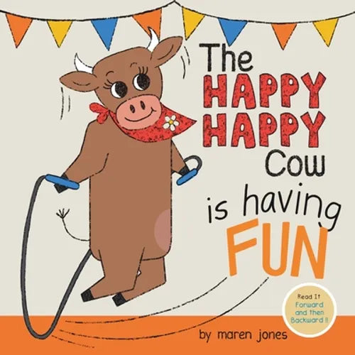 The Happy Happy Cow Is Having Fun