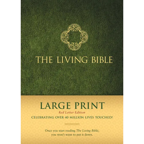 The Living Bible Large Print Red Letter Edition